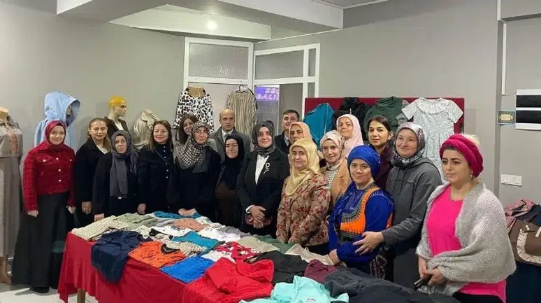 Güllühan Yıldırım Aile Destek Merkezini ziyaret ederek kadınların güçlenmesine vurgu yaptı
