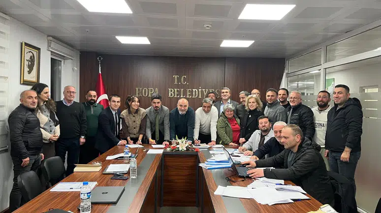 Hopa Belediyesi’nde Toplu İş Sözleşmesi İmzalandı