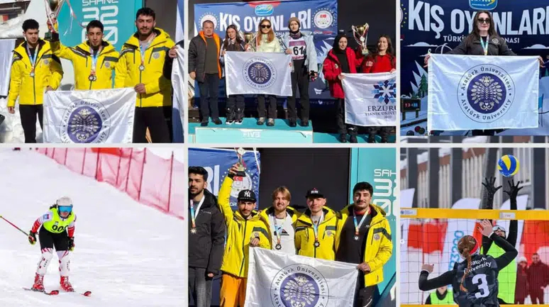 Erzurum Atatürk Üniversitesi, 2026 Kış Oyunları'nda büyük başarılar elde etti!