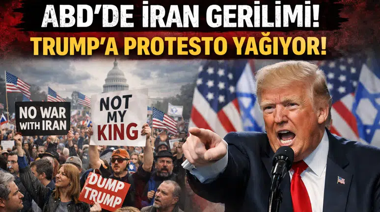 ABD’de İran Gerilimi: Trump Savaş Politikası Nedeniyle Protestoların Hedefinde