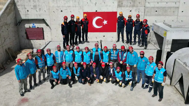 Trabzon İl Müftülüğü’nde Hafif Arama Kurtarma Ekibi Akreditasyonu Tamamlandı