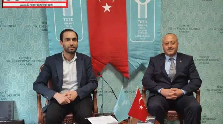 Türkiye Dil ve Edebiyat Derneği Atakan Çelik’i misafir etti