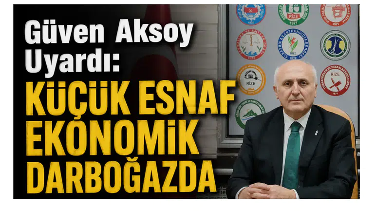 Güven Aksoy Uyardı: Küçük Esnaf Ekonomik Darboğazda