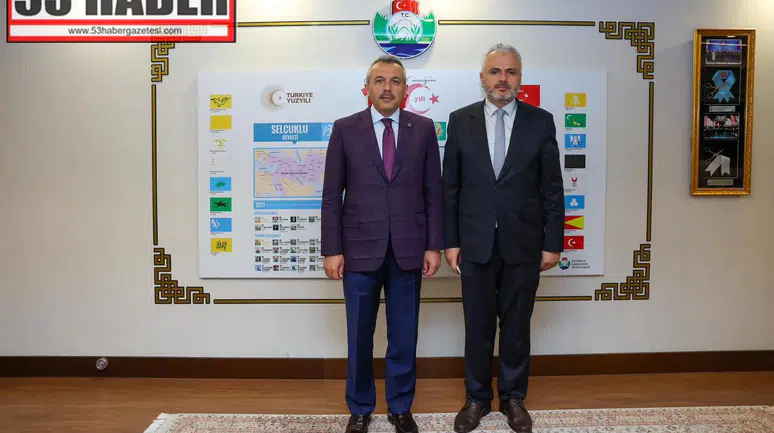 Rize İl Müftü Vekili Abdulkerim Karabıyık’tan Vali Baydaş’a Ziyaret