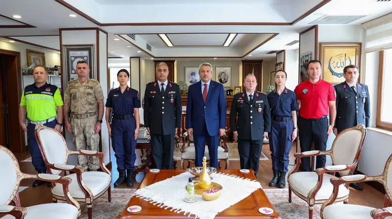 Rize’de Jandarma Teşkilatı’nın 187. Yılı Dolayısıyla Anlamlı Ziyaret