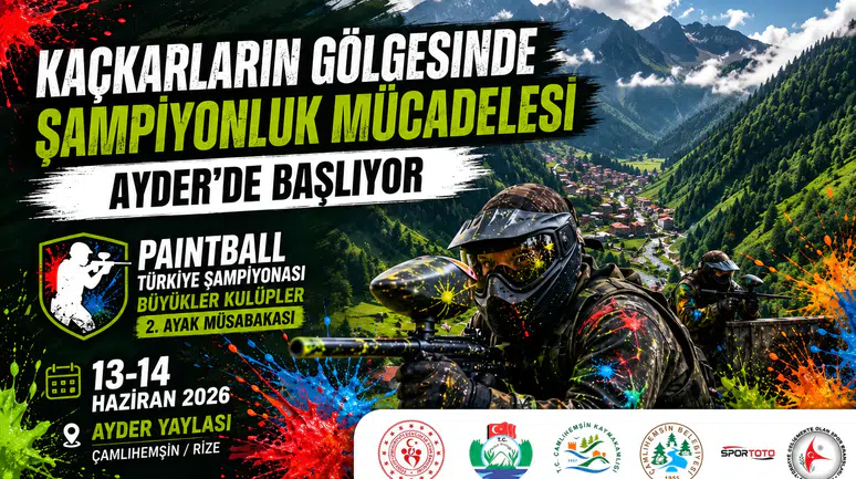 Kaçkarlar’ın Eteğinde Nefes Kesen Mücadele: Türkiye Paintball Şampiyonası Ayder’de