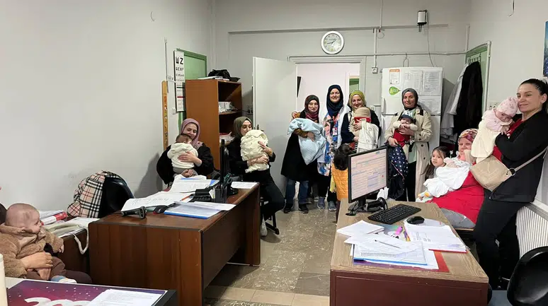 Ortahisar'da Bebek Dostu Aile Sağlığı Merkezlerine Değerlendirme Ziyaretleri Sürüyor