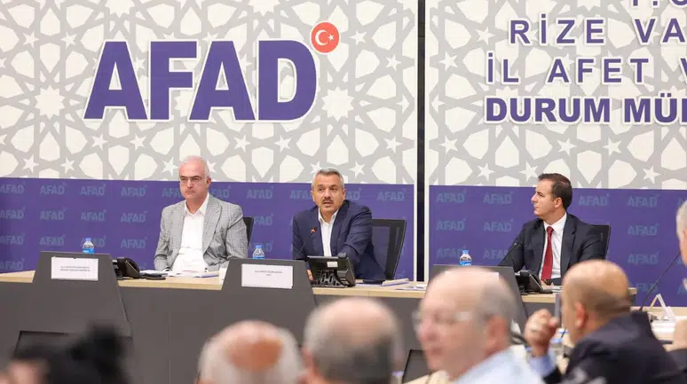 Rize'de İl Koordinasyon Kurulu Toplandı: 349 Proje Masaya Yatırıldı