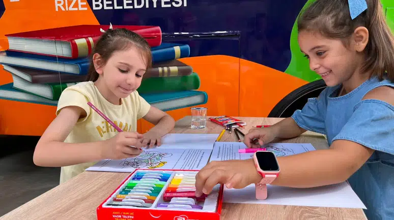 Rize Belediyesinden Yaz Kur’an Kursu Öğrencilerine Renkli Ziyaret