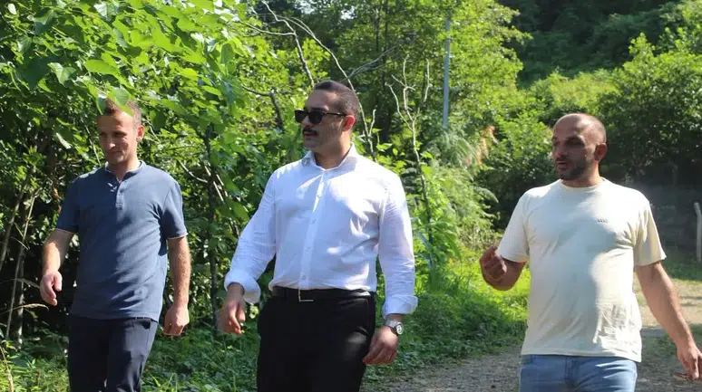Kaymakam Eftal Palabıyık’tan Derepazarı Köylerine Ziyaret