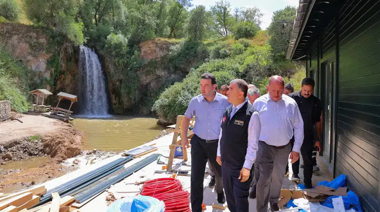 Sırakayalar Şelalesi’nde Turizm Hamlesi: Çalışmalar Hızla Sürüyor