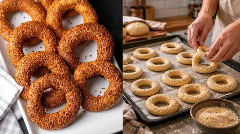 Mevlit Kandili İçin Eşsiz Kıyır Kıyır Simit Tarifi!