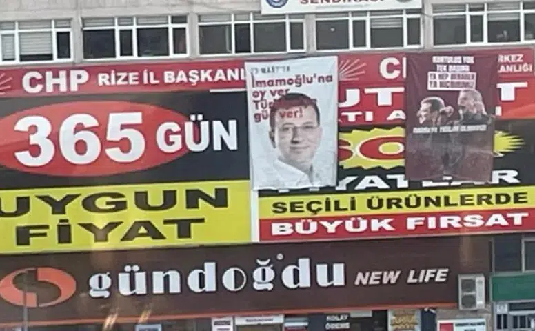 İmamoğlu Posterleri Yeniden Asıldı, CHP İl Örgütünde Samimiyet Tartışması Başladı