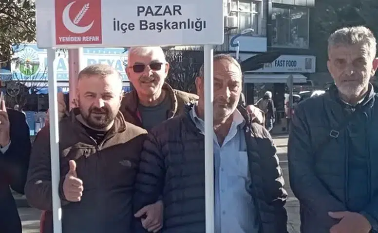 Yeniden Refah Partisi Pazar İlçe Başkanlığı Seçmenle Buluştu: Pazarda Gün Geçtikçe Büyüyoruz