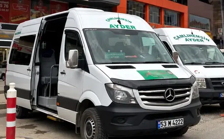 Rize Çamlıhemşin’de Ulaşım Saatleri Kış Tarifesine Göre Yenilendi