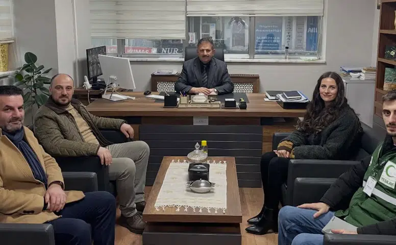 Yeşilay Rize İl Başkanlığı’ndan Halk Eğitim Müdürlüğü’ne Ziyaret: Bağımlılıkla Mücadelede İş Birliği Vurgusu