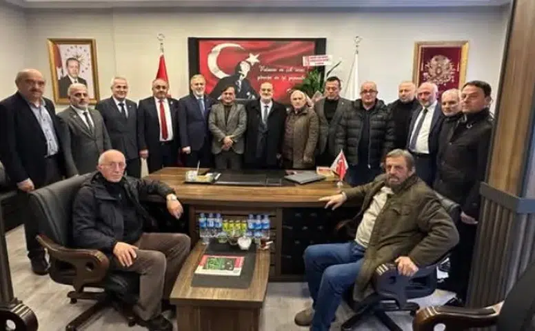 Yeniden Refah Partisi’nden Rize Muhtarlar Federasyonu’na Ziyaret