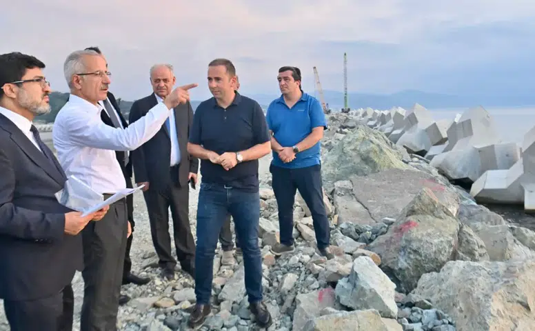 Rize’de Dev Yatırım: İyidere Lojistik Limanı’nda Son Aşamaya Gelindi