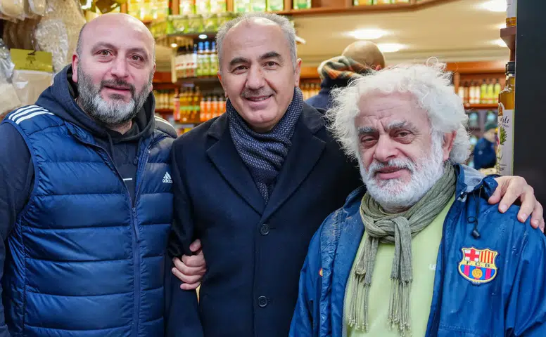 Rize Belediye Başkanı Rahmi Metin’den Şehir Merkezinde Esnaf Ziyareti