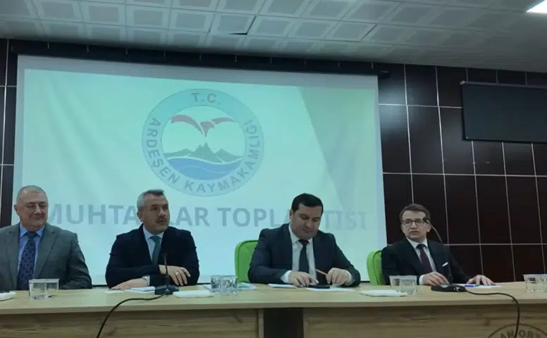 Rize’de 9. Muhtarlar Buluşması Ardeşen’de Gerçekleşti