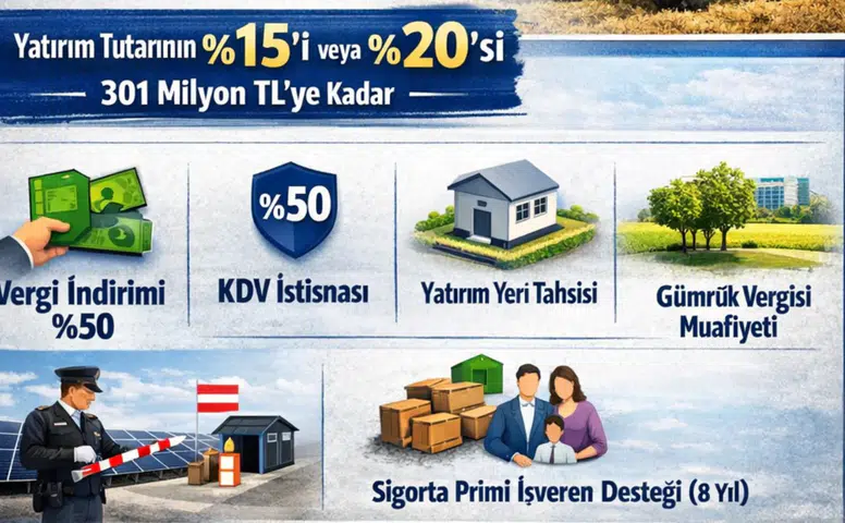 2026 Yerel Kalkınma Hamlesi'nde Yatırımcıya Yeni Teşvikler Sunulacak