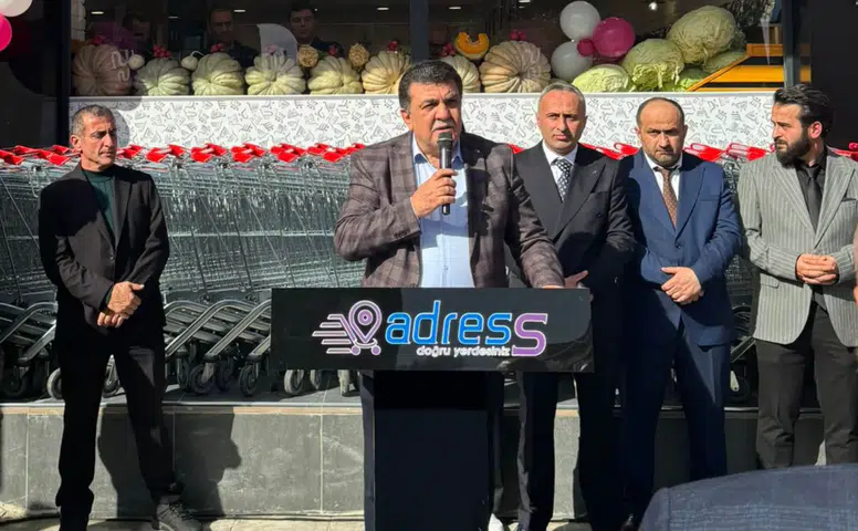 Rize'de Adress Süpermarket'in yeni şubesi açıldı
