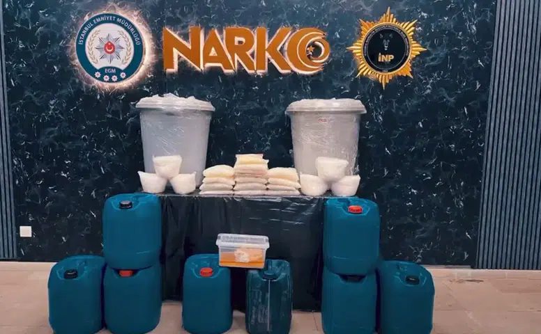 75 İlde Uyuşturucu Operasyonu: 958 Kg Madde ve 1,2 Milyon Hap Ele Geçirildi