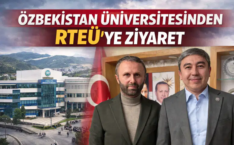 Özbekistan Üniversitesinden RTEÜ’ye Ziyaret