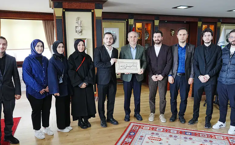 TÜGVA Rize İl Başkanı Seyyit Ahmet Seven’den Rize Belediye Başkanı Rahmi Metin’e Ziyaret