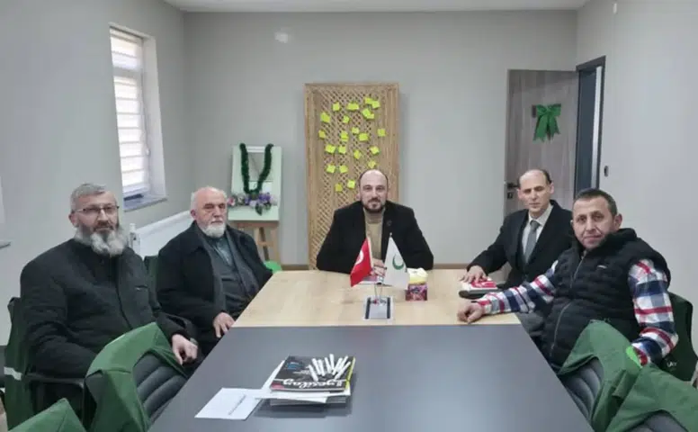 Saadet Partisi Rize İl Başkanlığı’ndan Yeşilay Rize Şubesine Ziyaret