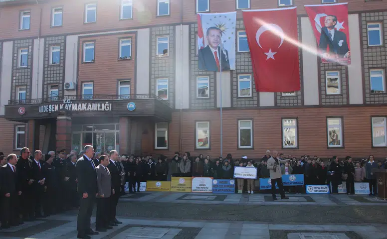 Ardeşen'in düşman işgalinden kurtuluşu 108. yılında coşkuyla kutlandı