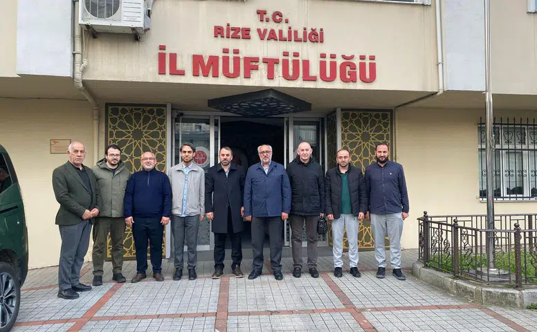 Rize’de Müftüler Buluşması: Tecrübe ve Dayanışma Ön Planda