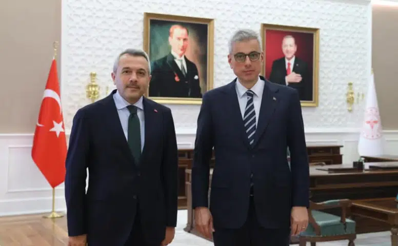 Rize Valisi İhsan Selim Baydaş’tan Sağlık Bakanı Kemal Memişoğlu’na Ziyaret