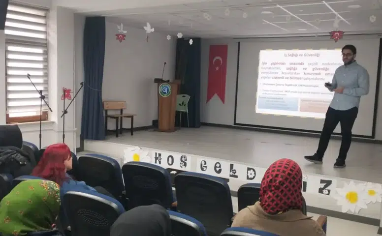 Güneysu’da İUP ve TYP Personellerine İş Sağlığı ve Güvenliği Eğitimi Verildi
