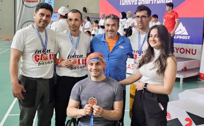 Rizeli Sporcular Türkiye Paratırmanış Şampiyonası’nda Zirveye Çıktı