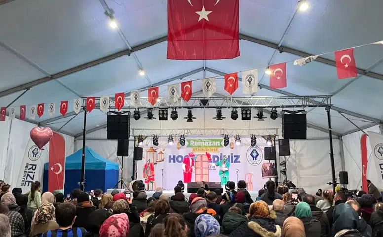 Rize Belediyesi Ramazan Etkinlikleriyle Manevi Atmosferi Şehre Taşıyor