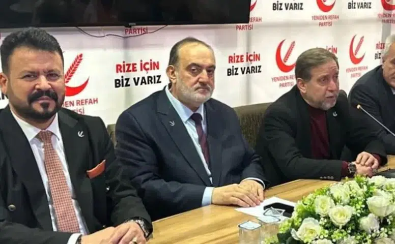 Yeniden Refah Partisi Rize Teşkilatı Bayramlaştı