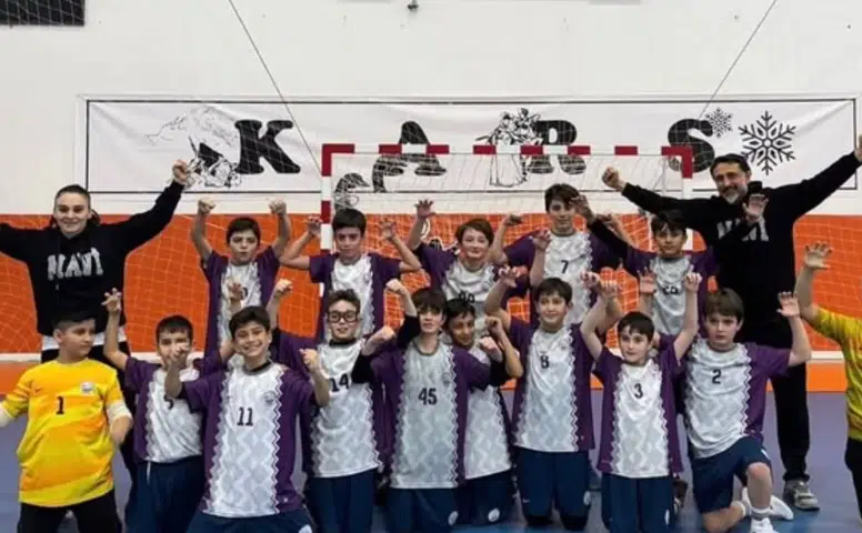 Aksu Atatürk Ortaokulu Hentbol Takımı Karadeniz Bölge Şampiyonu Oldu