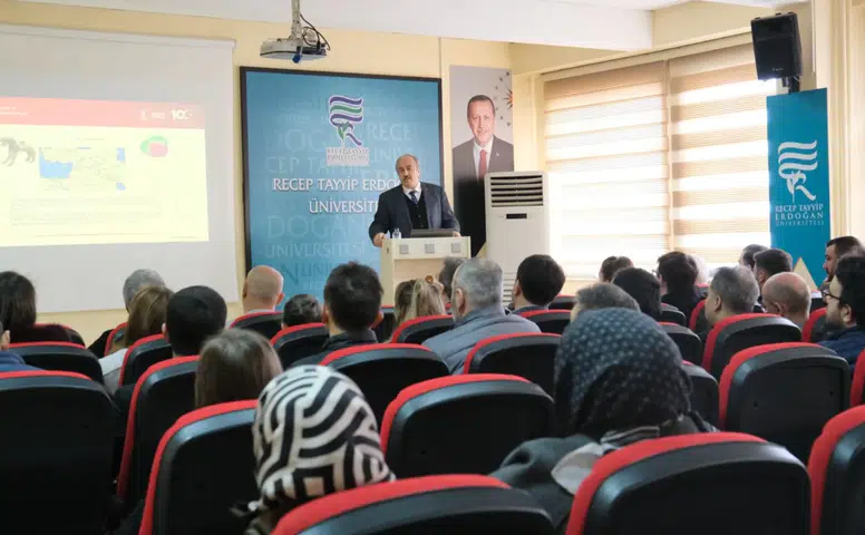 Recep Tayyip Erdoğan Üniversitesi’nde Su Verimliliği Paneli Düzenlendi