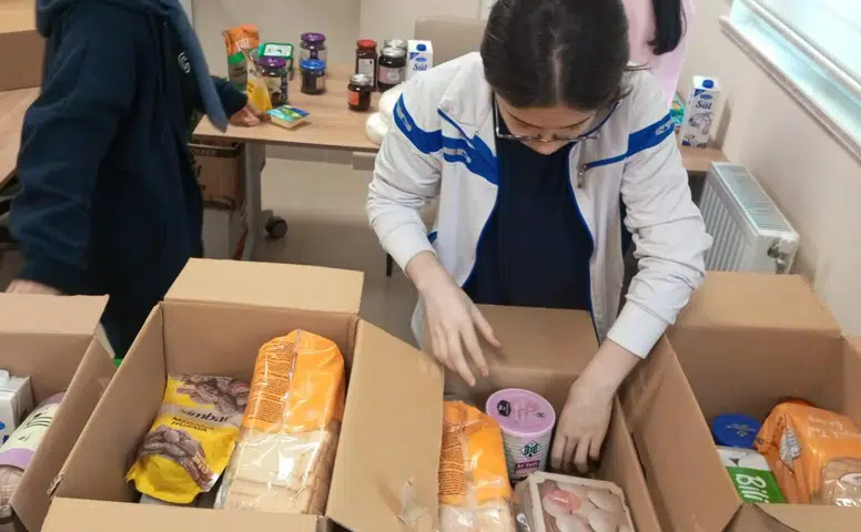 Güneysu KYK Kız Öğrenci Yurdu’ndan Ramazan’da Anlamlı İyilik Hareketi