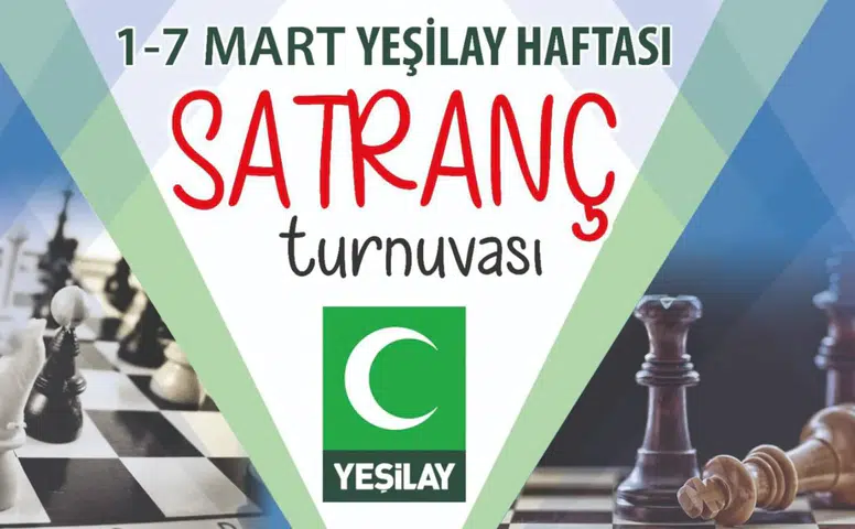 Rize Yeşilay’dan Satranç Turnuvası: 1–7 Mart Yeşilay Haftası’nda Sağlıklı Geleceğe Hamle