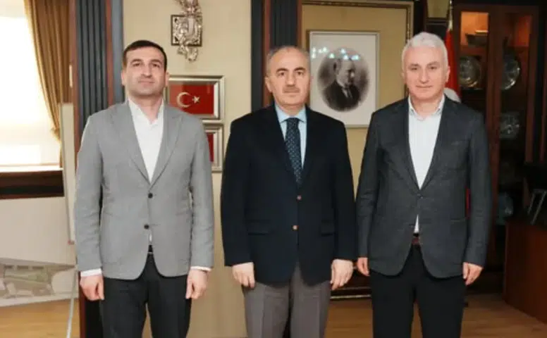 TEDAŞ Yöneticilerinden Rize Belediye Başkanı Rahmi Metin’e Ziyaret
