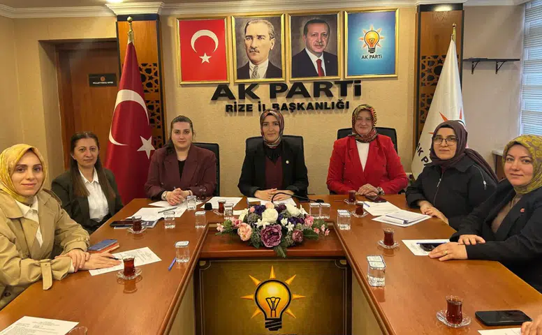 AK Parti Rize’de Sosyal Politikalar Toplantısı Gerçekleştirildi