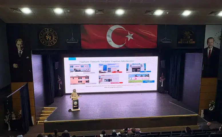 Rize'de sağlıklı yaşam için eğitim programı: Erken teşhis ve bilinçli sağlık alışkanlıkları vurgulandı