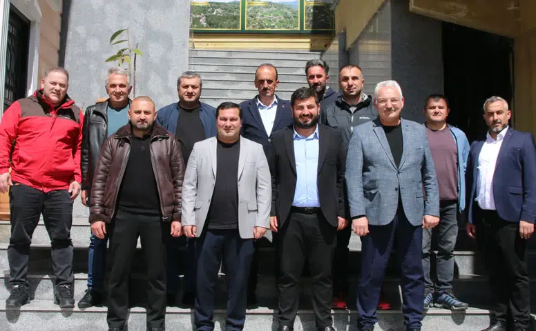 Ardeşen Kaymakamı Ferhat Altay’dan Tunca Belediyesi’ne Ziyaret