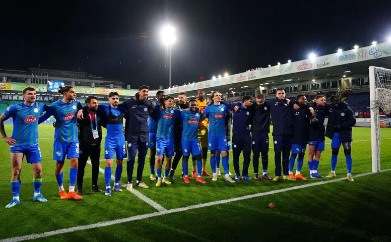 Çaykur Rizespor, Fenerbahçe'yle 2-2 berabere kalarak moral buldu, Kayserispor'u hedefliyor!