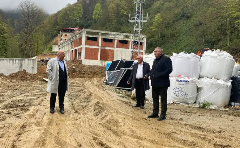 Çayeli Belediyesi’nden Yoğun Mesai: Projeler Yerinde İncelendi