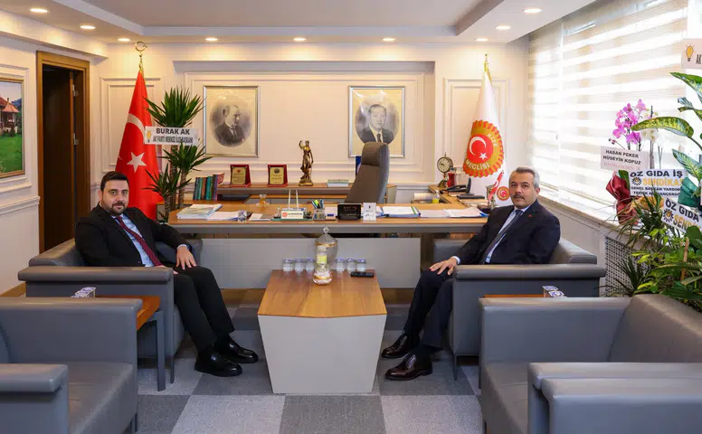 Vali Baydaş’tan İl Genel Meclisi Başkanı Ali İmran Büyük’e Hayırlı Olsun Ziyareti