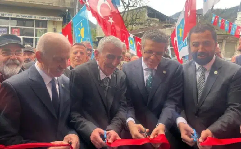 İYİ Parti Güneysu’da Yeni İlçe Binasını Açtı: Hedef Belediye