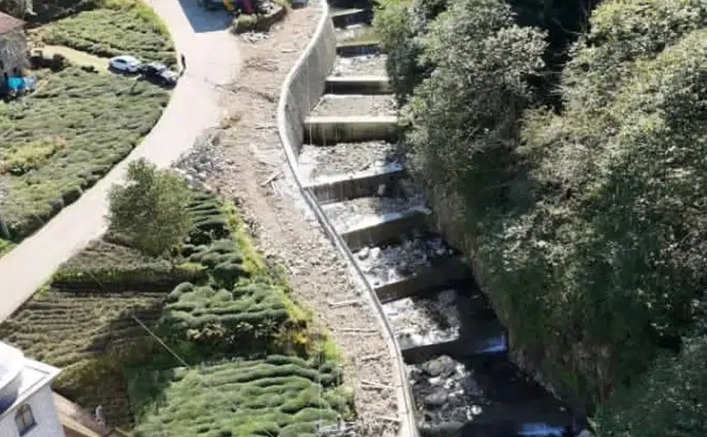 Rize’de Potomya Deresi Islahı Hizmete Açıldı